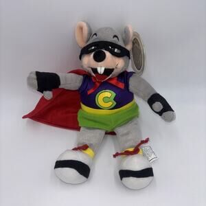 2005 Limited Edition Super Chuck E Cheese Plush with Mask & Tag